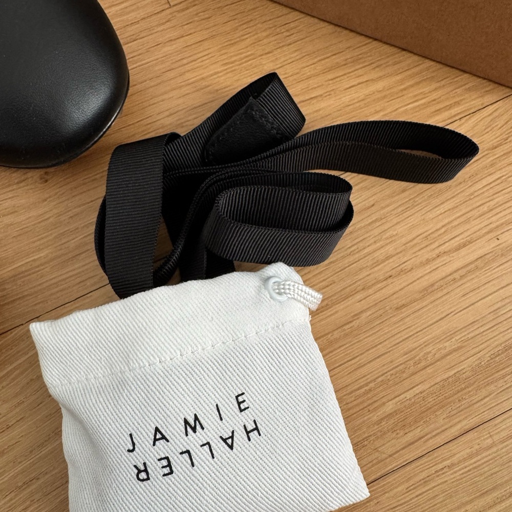 Jamie Haller Point Ballet black 38 NIB - Picture 6 of 6